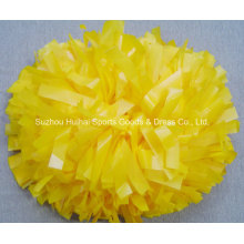 Plastic Yellow POM Poms